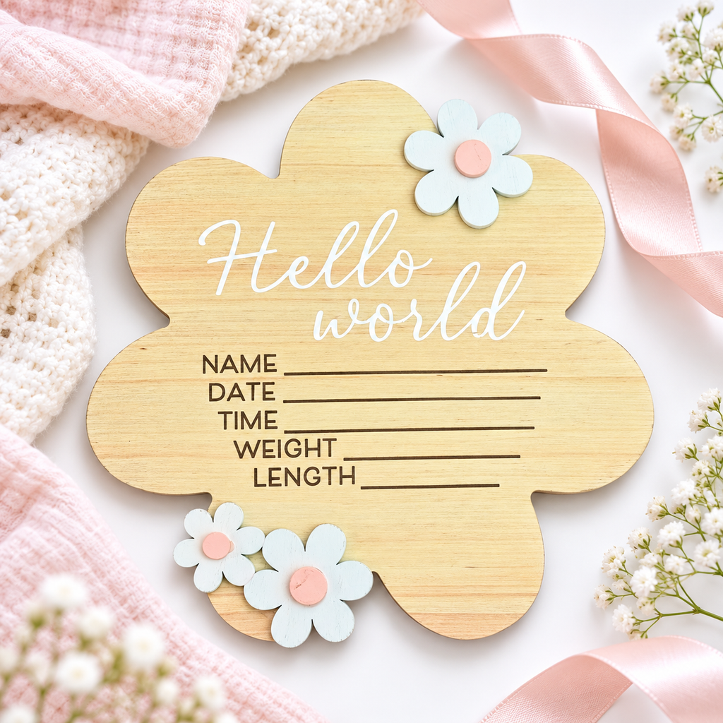 New Baby Girl Gift Basket Baby Shower Gift Box for New Parents