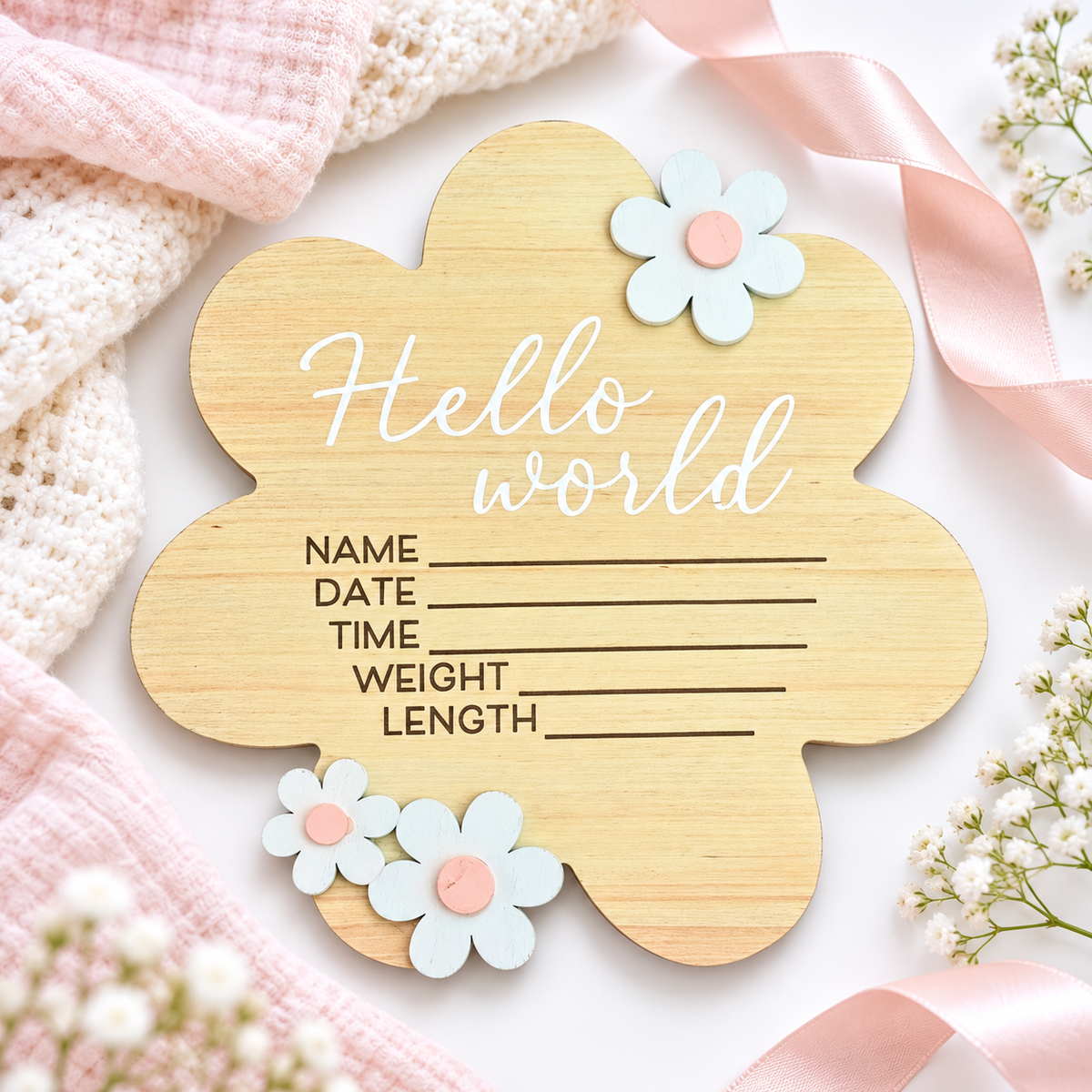 New Baby Girl Gift Basket Baby Shower Gift Box for New Parents