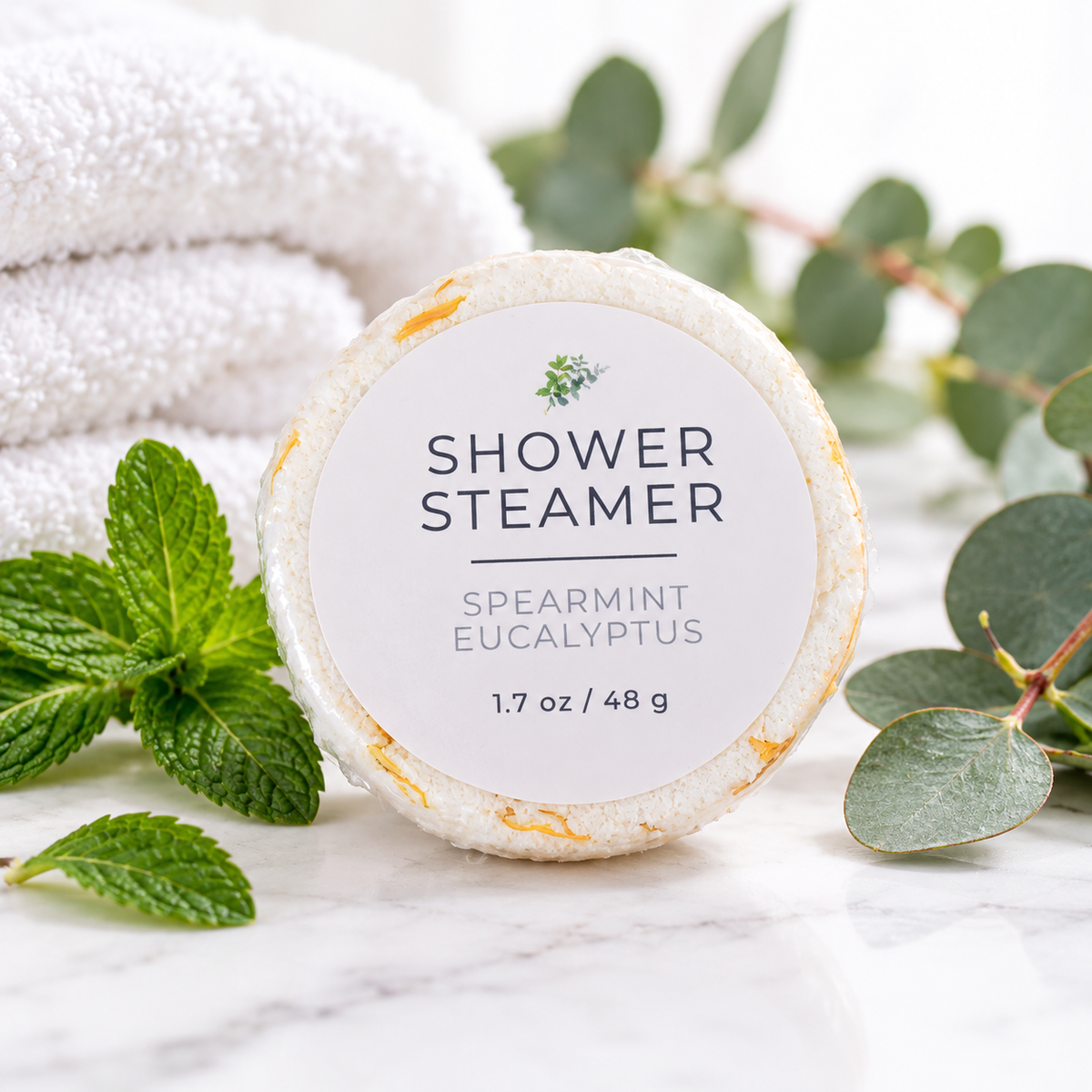 Spearmint Eucalyptus Shower Steamer