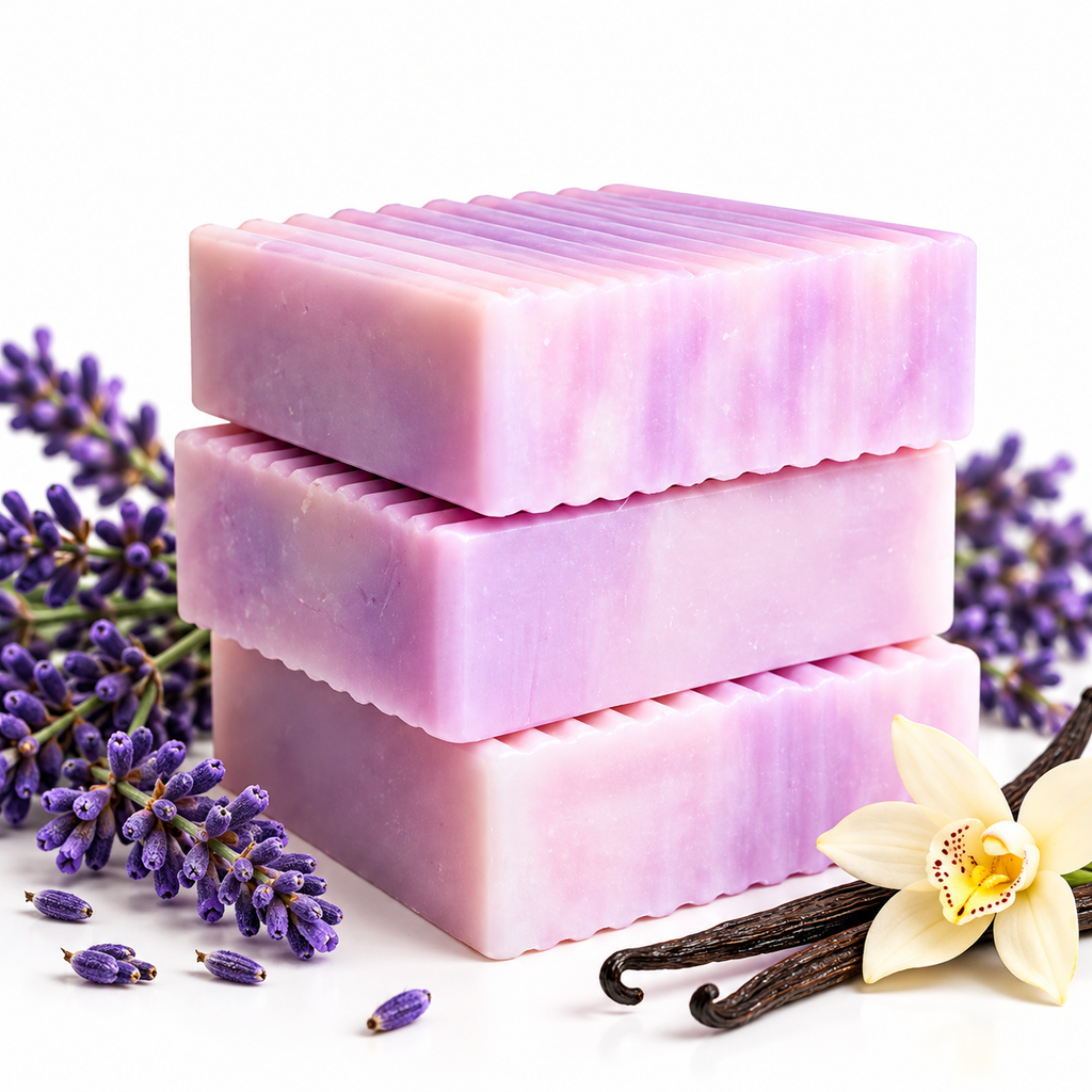 Vanilla Lavender Escape - Handcrafted Relaxation Bar With Essential Oil (5 oz)