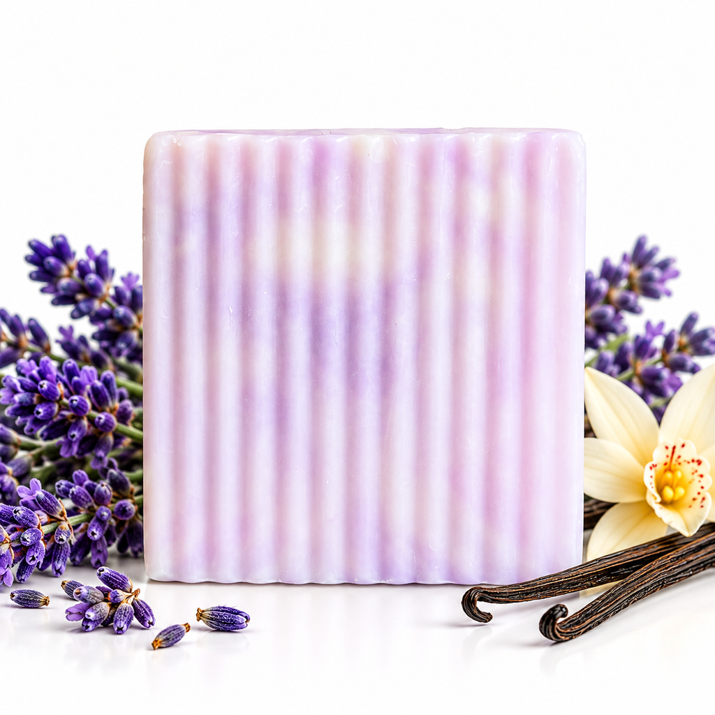 Vanilla Lavender Escape - Handcrafted Relaxation Bar With Essential Oil (5 oz)