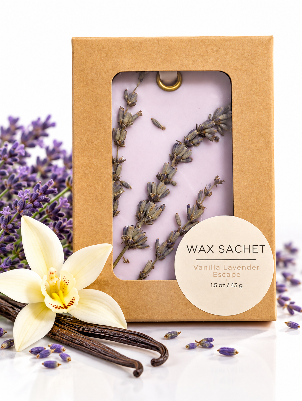 Vanilla Lavender Escape Wax Sachet