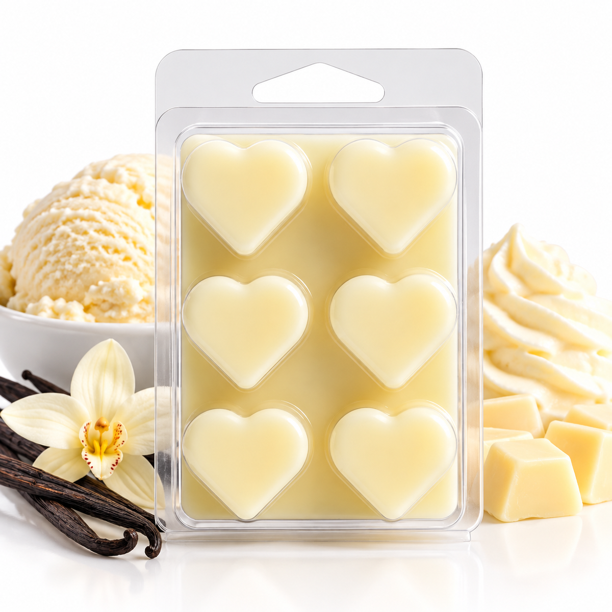 Cake Batter Ice Cream Soy Wax Melts Sweet Dessert Fragrance