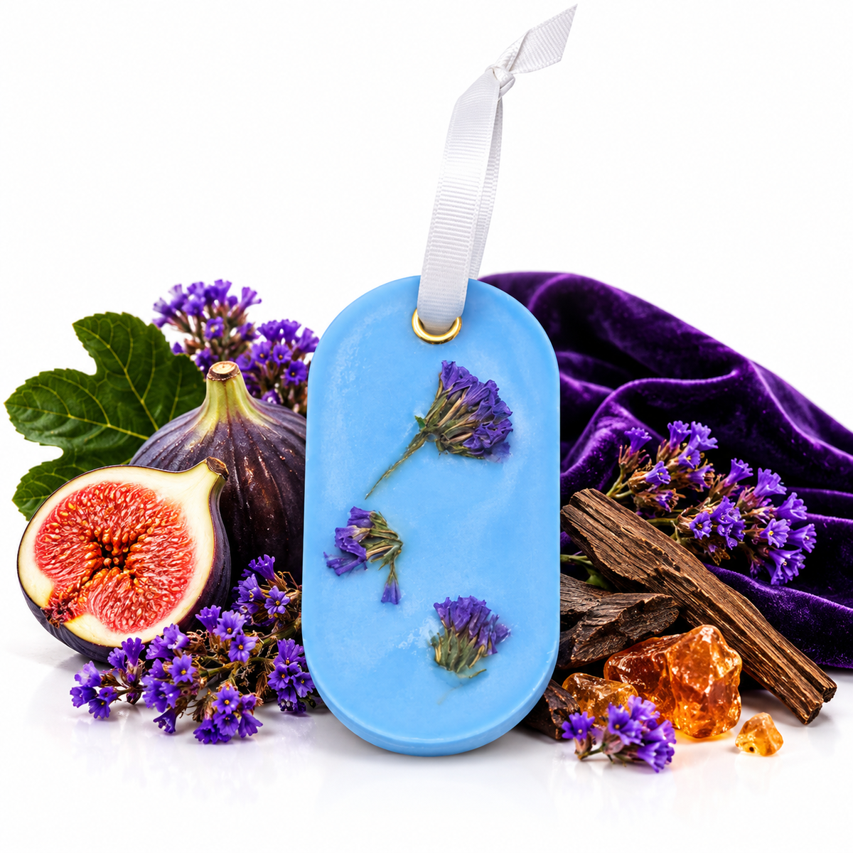 Indigo Fig & Velvet Kush Soy Wax Sachet Scented Home Fragrance