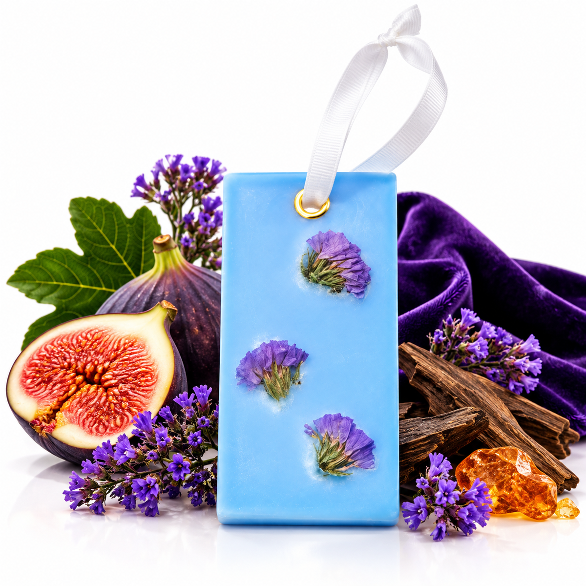 Indigo Fig & Velvet Kush Soy Wax Sachet Scented Home Fragrance