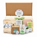 Cozy Self-Care Gift Box with Wax Melt Warmer & Handmade Essentials
