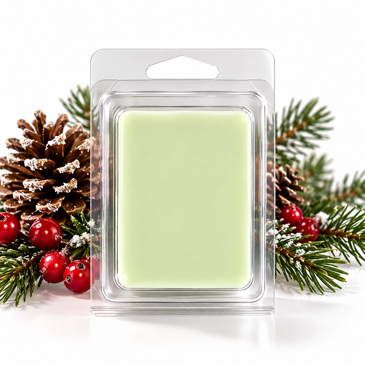 Christmas Tree Scented Soy Wax Melts – Pine Holiday Home Fragrance 2.25 oz (64 g)