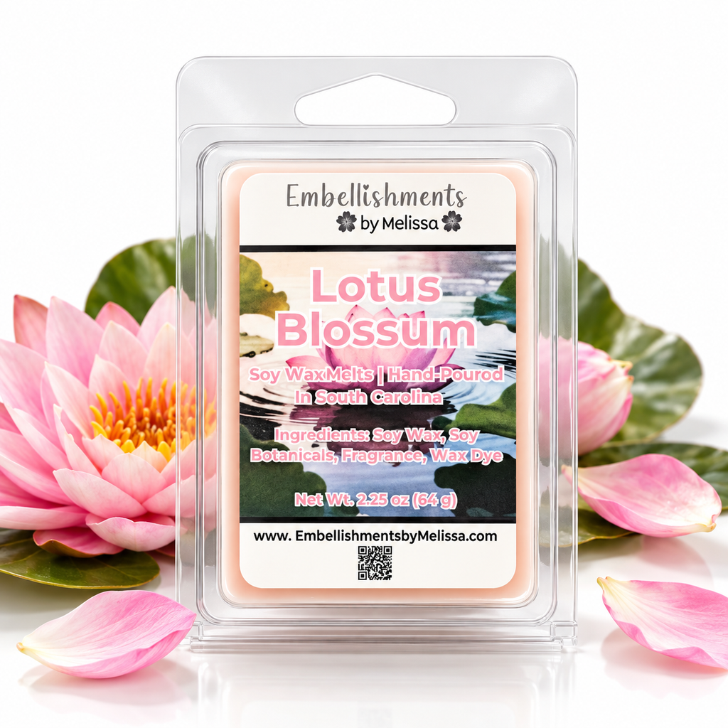 Lotus Blossom Wax Melts Fresh Floral Home Fragrance