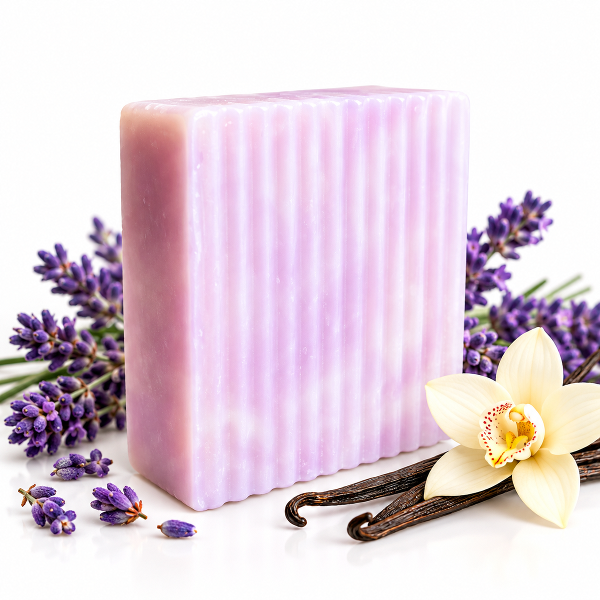 Vanilla Lavender Escape - Handcrafted Relaxation Bar With Essential Oil (5 oz)