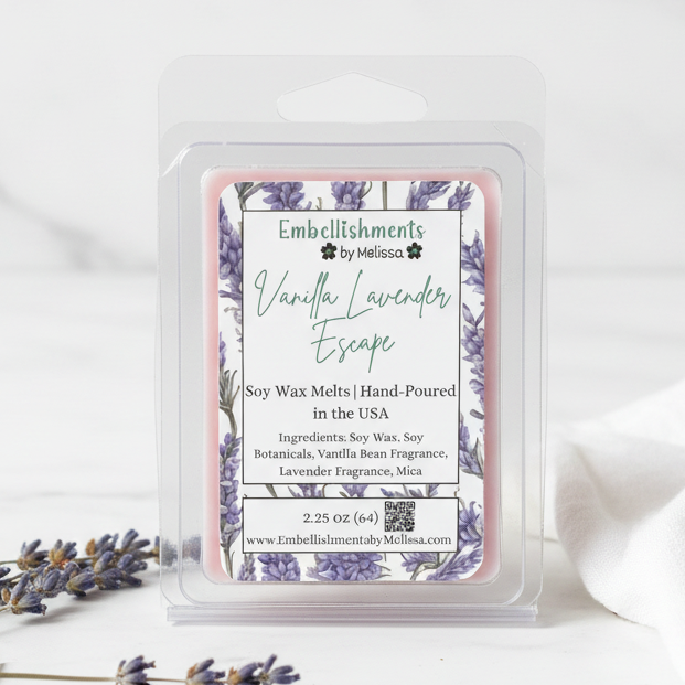 Vanilla Lavender Escape – Label Shot Brightened